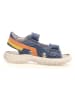 Naturino Leder-Sandalen "Doba" in Blau/ Orange