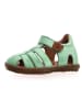 Naturino Leder-Halbsandalen in Grün