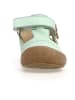 Naturino Leder-Halbsandalen in Mint