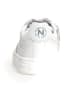 Naturino Skórzane sneakersy "Hess 2" w kolorze białym