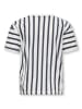 KIDS ONLY Shirt "Oliviana" in Weiß/ Anthrazit