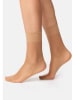 Nur Die 5er-Set: Socken in Beige - 15 DEN