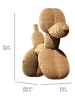Cartonic 3D-Puzzle ''Balloon Dog'' in Hellbraun