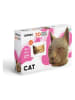 Cartonic 3D-Puzzle ''Cat'' in Hellbraun