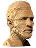 Cartonic 3D-Puzzle ''Lionel Messi'' in Hellbraun