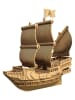 Cartonic 3D-Puzzle ''Pirate Ship'' in Hellbraun