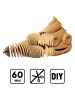 Cartonic 3D-Puzzle ''Poop'' in Hellbraun