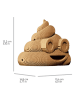 Cartonic Puzzle 3D "Poop" w kolorze jasnobrązowym