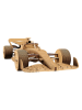 Cartonic Puzzle 3D "Racing Car" w kolorze jasnobrązowym