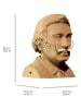 Cartonic 3D-Puzzle ''Salvador Dali'' in Hellbraun
