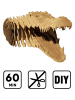 Cartonic 3D-puzzel ''Crocodile'' lichtbruin