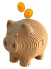 Cartonic 3D-puzzel ''Piggy Money Bank'' lichtbruin
