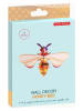 Studio ROOF 3D-Wanddekoration ''Honey Bee'' in Bunt - (B)20 x (H)14 x (T)6 cm