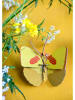 Studio ROOF 3D-wanddecoratie ''Butterfly'' geel - (B)14 x (H)14 x (D)5 cm
