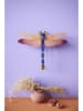 Studio ROOF 3D-Wanddekoration ''Dragonfly'' in Rosa - (B)36 x (H)47 x (T)8 cm