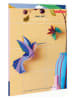 Studio ROOF 3D-Wanddekoration ''Hummingbird'' in Blau - (B)24,5 x (H)17 x (T)5 cm