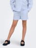 KIDS ONLY Shorts "Milla" in Hellblau/ Weiß