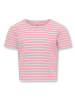 KIDS ONLY Shirt "Nella" in Rosa/ Creme