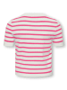 KIDS ONLY Trui "Fie" wit/roze