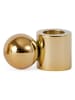 OYOY living design Kerzenständer "Palloa" in Gold - (B)2 x (H)4 cm