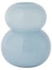 OYOY living design Vaas "Lasi" lichtblauw - (H)23 x Ø 19,5 cm