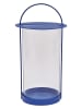 OYOY Laterne "Maki" in Blau - (H)48 x Ø 25 cm