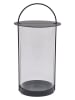 OYOY living design Laterne "Maki" in Schwarz - (H)48 cm - Ø 25 cm