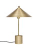 OYOY living design Lampa stołowa "Kasa" w kolorze złotym - wys. 50 x Ø 35 cm