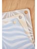 OYOY living design 2-delige set: placemats "Zebura" geel - (B)45 x (H)34 cm