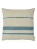 OYOY living design Kussenhoes "Sofuto" beige/blauw - (L)50 x (H)50 cm
