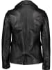 Buffalo Lederjacke in Schwarz