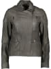 Buffalo Lederjacke in Oliv