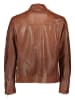 Bugatti Leren jas cognackleurig
