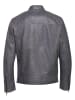 Bugatti Leren jas grijs