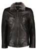 Bugatti Lederjacke in Schwarz