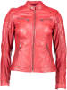 7eleven Lederjacke "Dagmar" in Rot