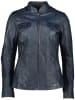 7eleven Lederjacke "Flaviana" in Dunkelblau