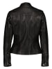 7eleven Lederjacke "Juni" in Schwarz