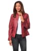 7eleven Lederjacke "Melodia" in Rot