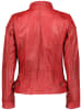 7eleven Lederjacke "Natia" in Rot
