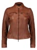 7eleven Leren jas "Rini" cognackleurig
