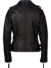 7eleven Lederjacke "Sibi" in Schwarz