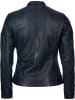 7eleven Lederjacke "Stylla" in Dunkelblau