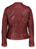 7eleven Leren jas "Vinona" bordeaux