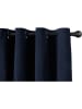 Lifa Living Ringgordijn donkerblauw