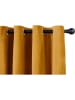 Lifa Living Zasłona w kolorze musztardowym