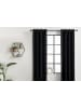 Lifa Living Ösenvorhang in Schwarz