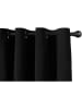 Lifa Living Zasłona w kolorze czarnym