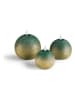Lifa Living 3-delige set: ledkaarsen groen/geel
