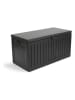 Lifa Living Aufbewahrungsbox in Schwarz - (B)109 x (H)55 x (T)52 cm
